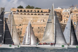 2017 Rolex Middle Sea Race Starting Flee