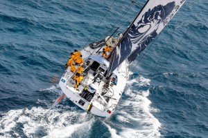 Intensity and action at the highest level as the Volvo Ocean Race fleet takes the Leg 1 start