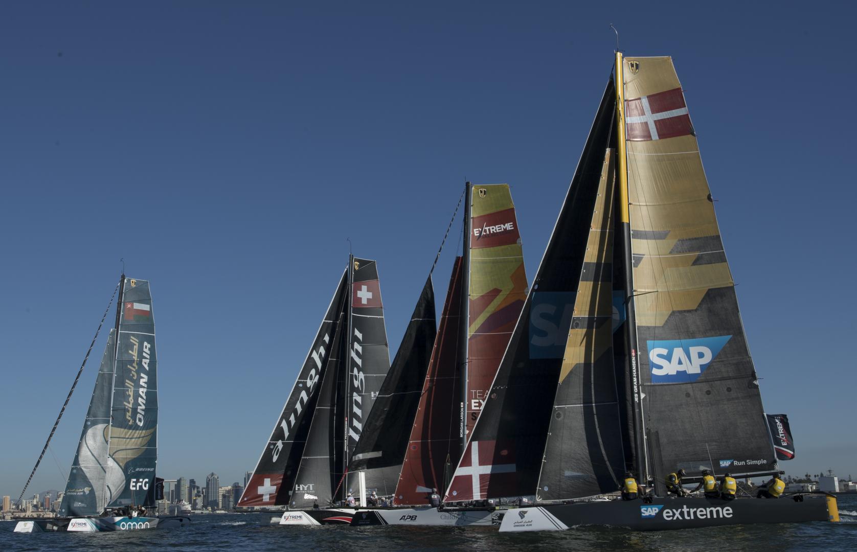 SAP Extreme Sailing Team triumphs in San Diego