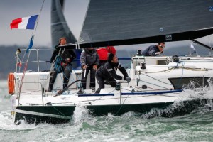 A great all-round performer: IRC Four winner - Noel Racine's JPK 10.10 Foggy Dew. The French team secured an impressive win in the 116-strong class fleet
