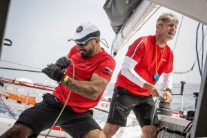 Oman Sail’s Class 40 duo: Sidney Gavignet and Fahad Al Hasni
