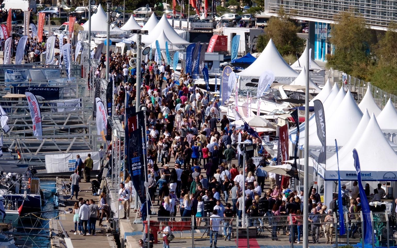 The Valencia Boat Show received a total of 14,728 visitors in the five days it was held