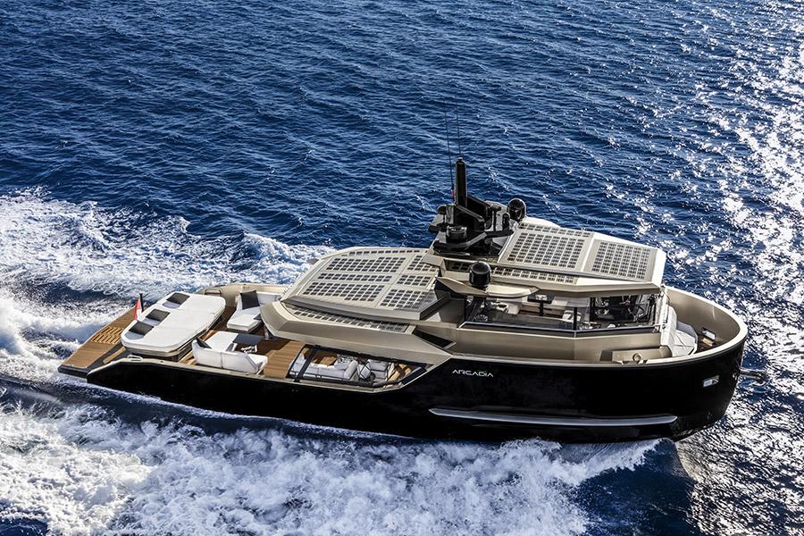 Arcadia Yachts goes haute couture with new Sherpa Panta Rei III