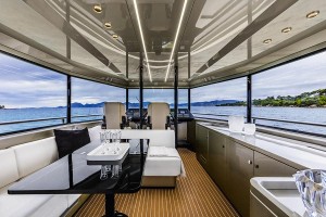 Arcadia Yachts goes haute couture with new Sherpa Panta Rei III
