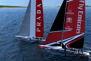 The America's Cup AC75 boat concept revealed