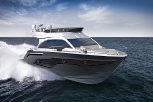 Cranchi’s E52 S flybridge yacht is powered by Volvo Penta IPS