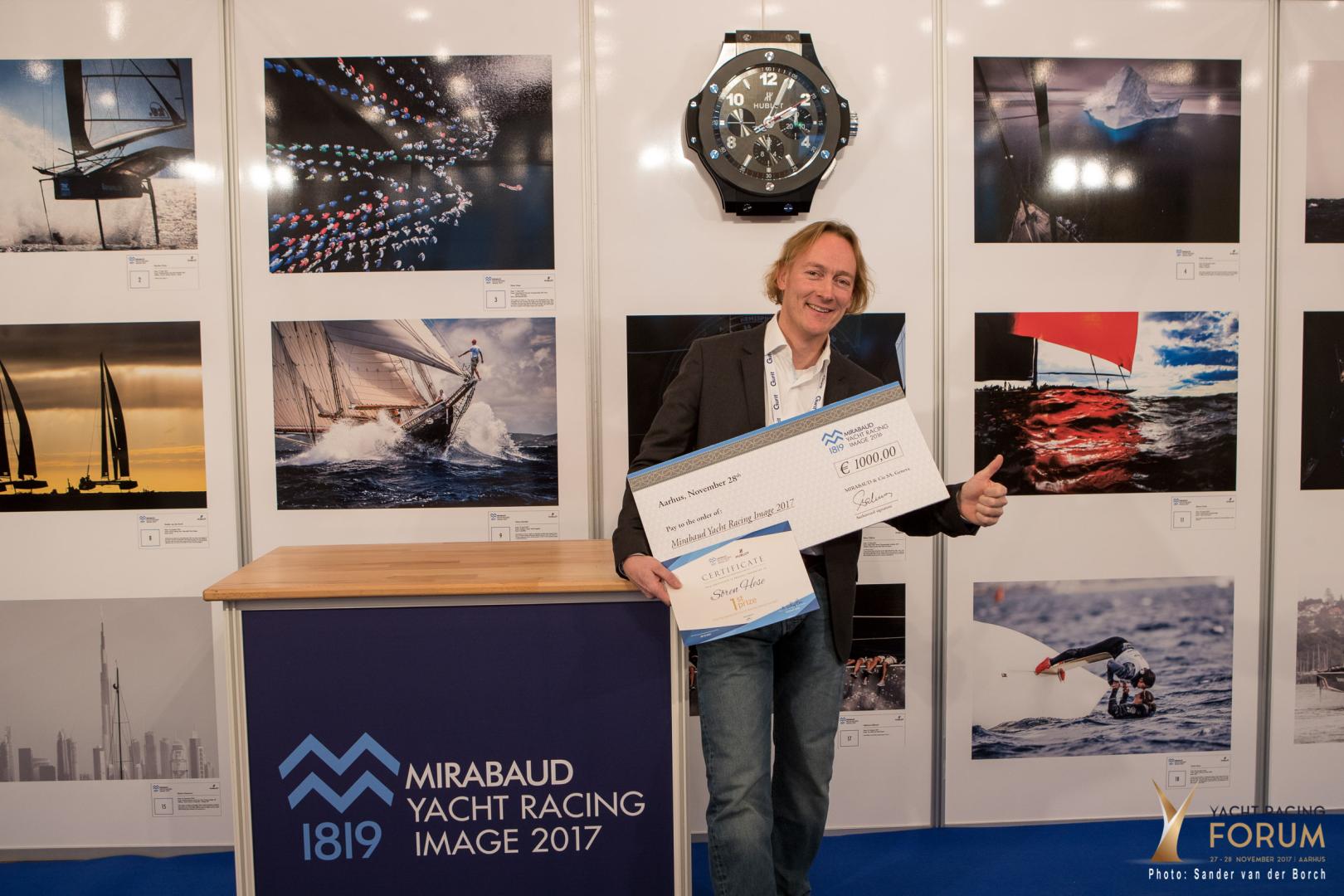 Sören Hese wins the Mirabaud Yacht Racing Image award 2017
