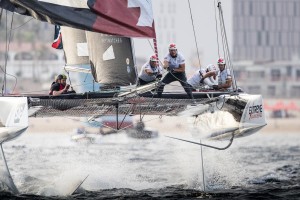 Alinghi continues winning form to extend lead on penultimate day of Extreme Sailing Series™ Act 8, Los Cabos, presented by SAP