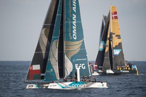 Team Oman Air pull off double race wins in a dramatic conclusion to the Extreme Sailing Series
