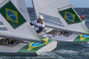 After three more races today on Nassau’s Montagu Bay, the full 11 Qualifier races of the Star Sailors League Final were completed. Photo by Carlo Borlenghi