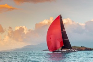 Heading for the finish line after a racing 3,000 miles from Lanzarote, Teasing Machine arrives in Grenada on Friday 8 December  
© RORC/Arthur Daniel