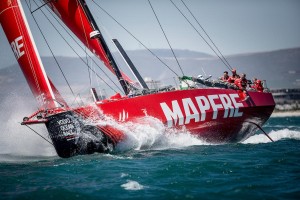 At 14:00 h local time in Cape Town, the Spanish boat, skippered by Xabi Fernández, began one of the most long-awaited legs of the round-the-world race