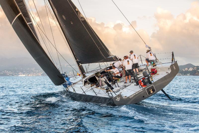 Arriving in Grenada, Teasing Machine set the pace from the start in Lanzarote © RORC/Arthur Daniel