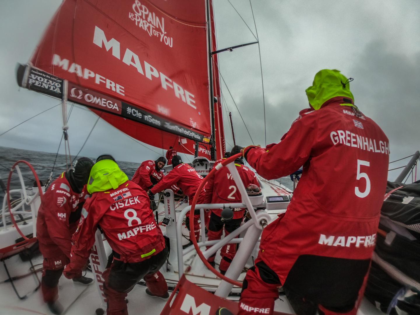 Leg 3, Cape Town to Melbourne, day 11, on board MAPFRE