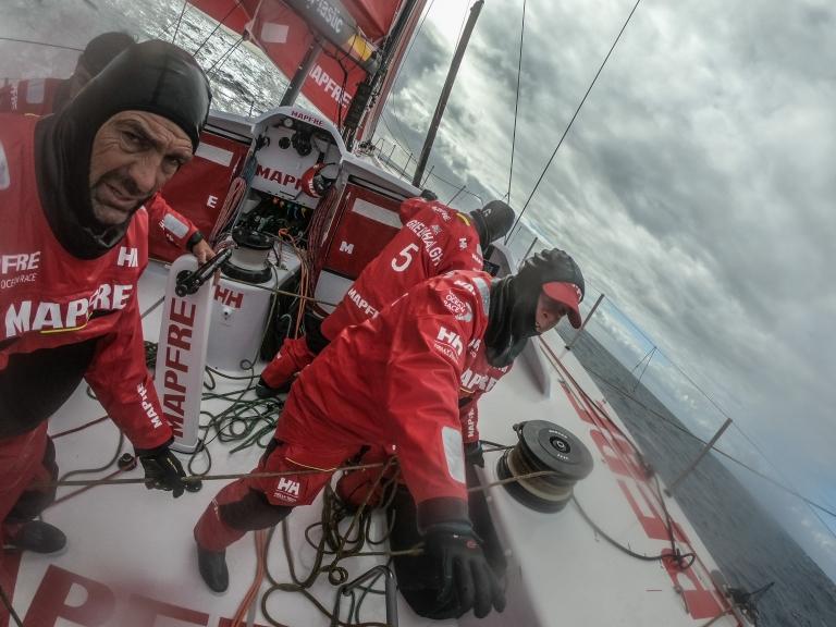 Volvo Ocean Race 2017-18, on board MAPFRE