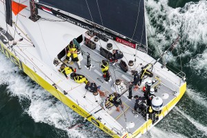 Vestas 11th Hour Racing beat Team Brunel to grab the final podium position on Leg 3 of the Volvo Ocean Race