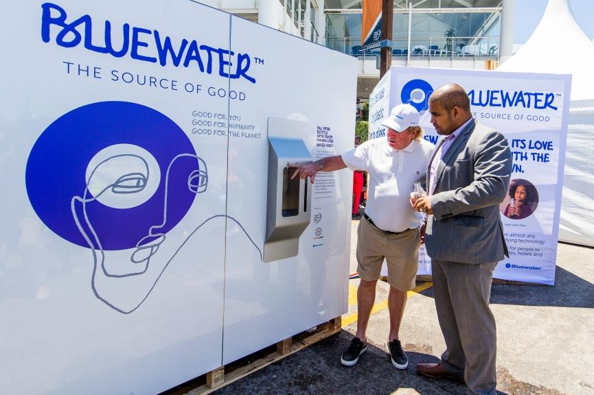 Volvo Ocean Race has teamed up with Bluewater, to provide innovative new water purification solutions in all Race Villages