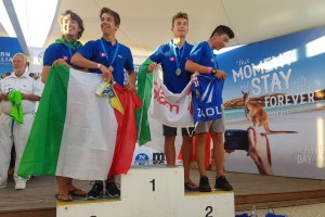 Italiani d'argento e di bronzo al Campionato del Mondo 420 2017 a Fremantle, in Australia