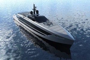Tankoa presents the new 53m planing yacht S533 Saetta