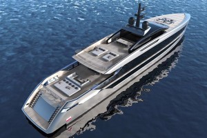 Tankoa presents the new 53m planing yacht S533 Saetta