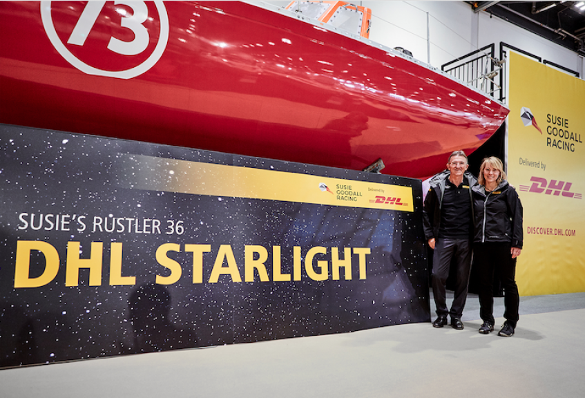 Susie Goodall introduces ‘DHL Starlight’ at London Boat Show