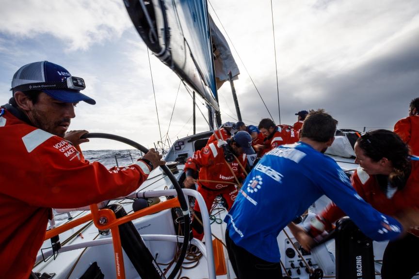 Volvo Ocean Race Leg 4, from Melbourne to Hong Kong, on board Vestas 11th Hour Racing