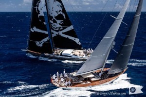The 8th Superyacht Challenge -Spiip and Rebecca tied at the top