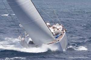 The 112ft German Frers sloop Spiip (www.clairematches.com).