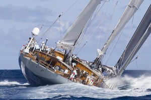 The 172ft Hoek ketch Elfje (www.clairematches.com).