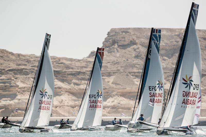 Oman Sail: Beijaflore the team to beat as EFG Sailing Arabia