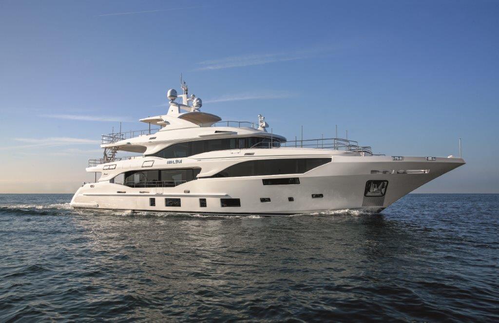 Benetti M/Y Mr. Loui in its world debut at the Miami Yacht Show 2018