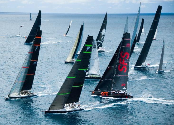 History in the making-record entry for the 10th RORC Caribbean 600