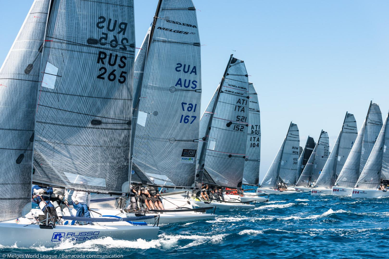 The Battle Begins for the 2018 Melges 20 World League