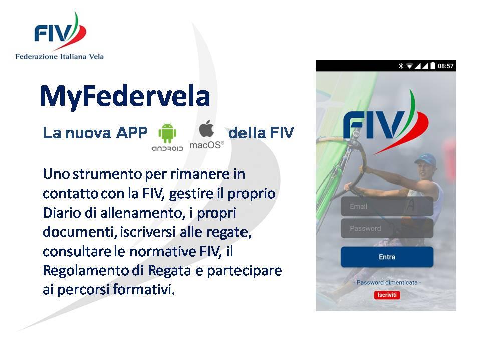 App My Federvela, tutta la vela nel tuo smartphone