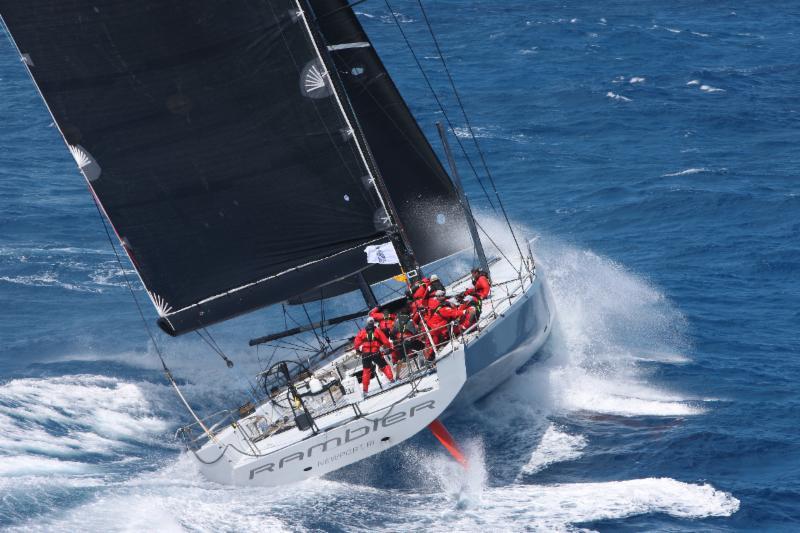 George David's American Maxi Rambler 88 wins the 2018 RORC Caribbean 600 Trophy © RORC/Tim Wright/Photoaction.com