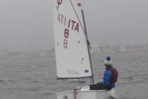 Optimistbe 2 sails