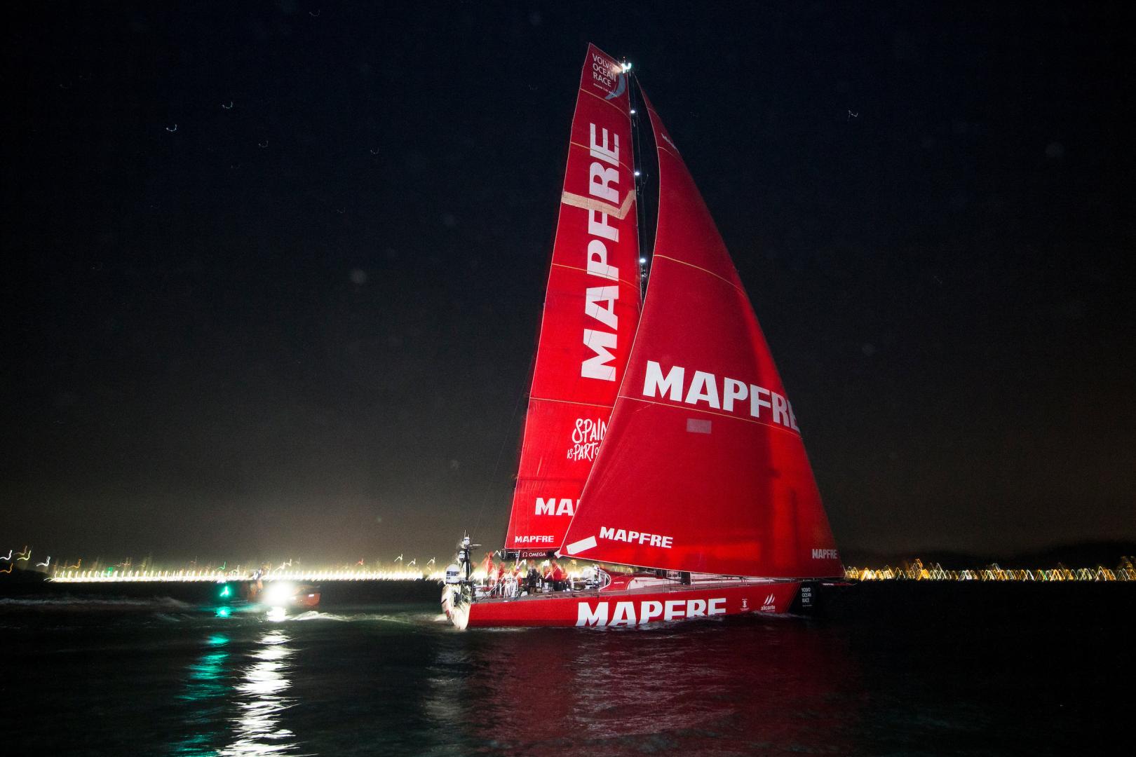 MAPFRE arrive in Brazil and conclude one of the toughest legs in recent years