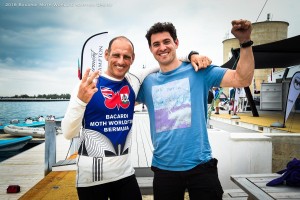 Francesco Bruni e Carlo De Paoli al Bacardi Moth World Championship 2018
