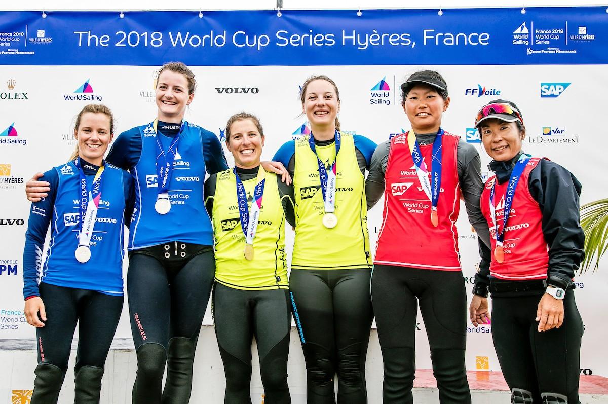 Hyères, 470 Women medalists