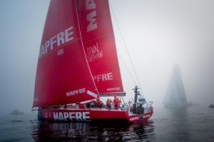 MAPFRE recovers leadership of the Volvo Ocean Race