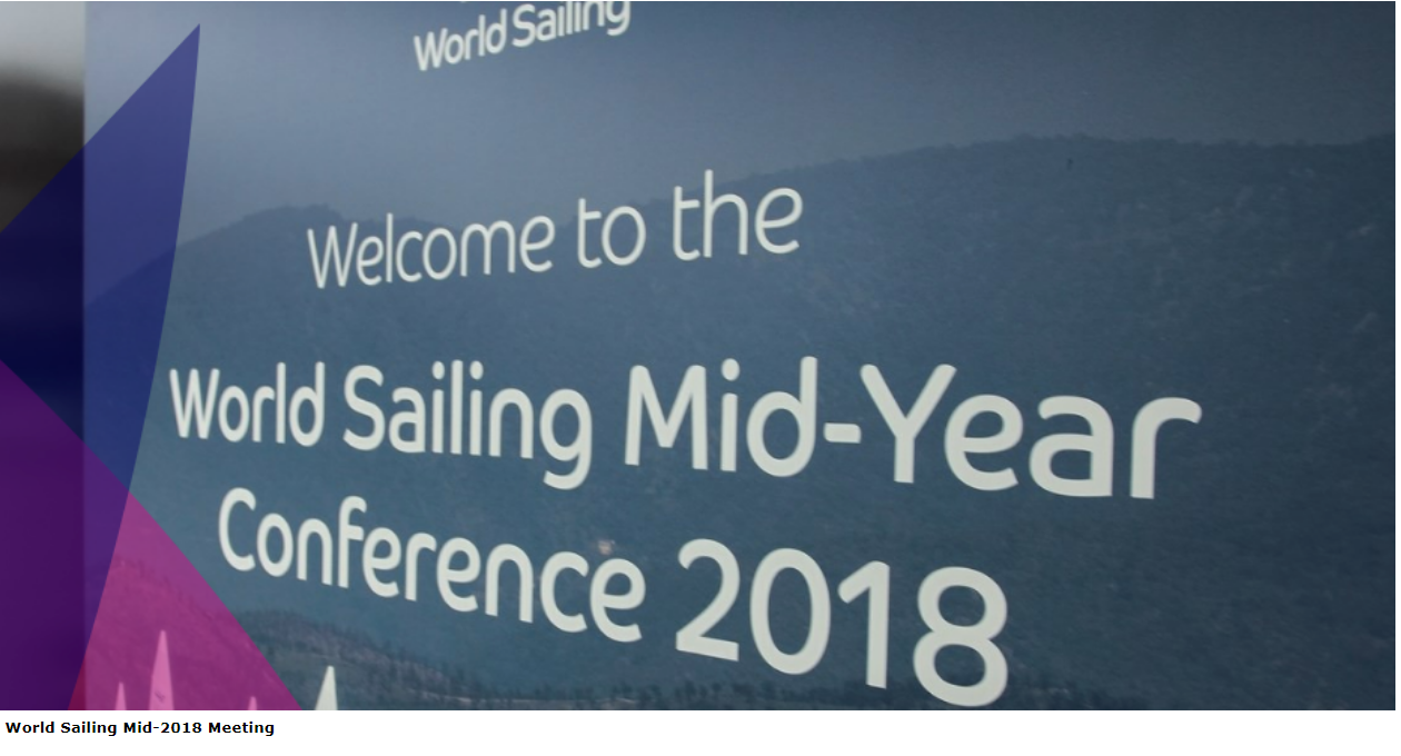 World Sailing Events Committee si riunisce oggi per il Mid-2018 Meeting