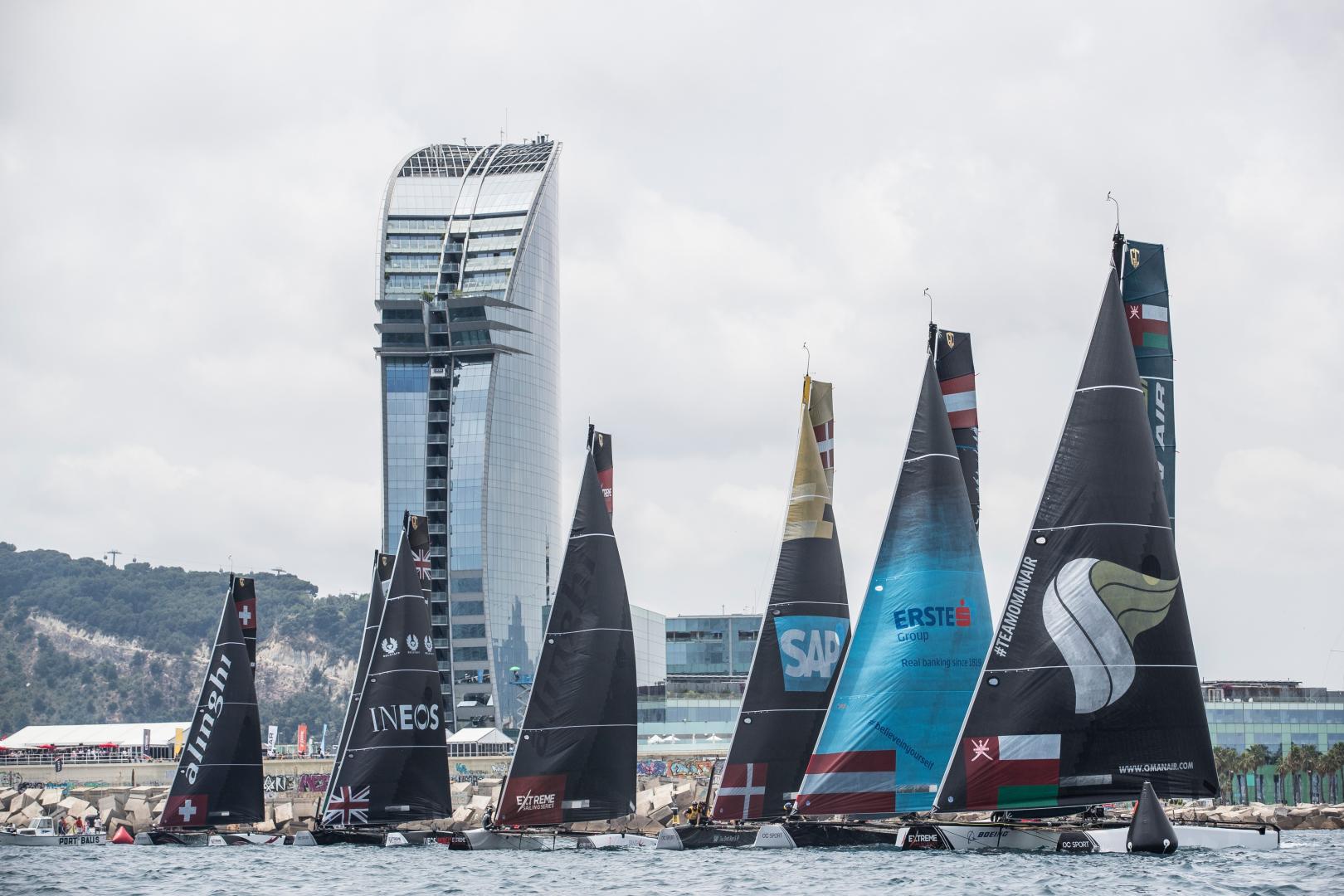 Second Act of 2018 Extreme Sailing Series, Barcelona