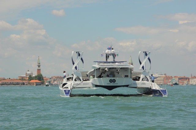Energy Observer - Arrival in Venice
