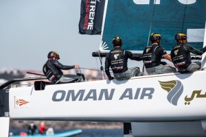 Oman Air terzo alle Extreme Sailing Series a Cascais, Portogallo