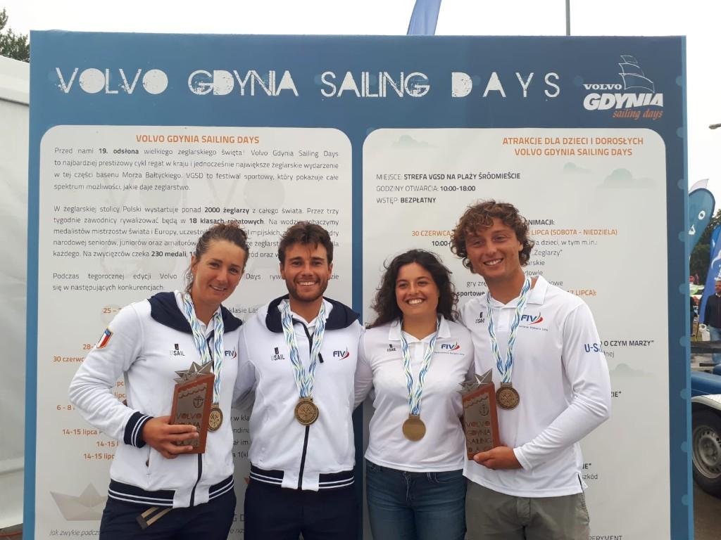 Ruggero Tita e Caterina Banti, Campioni Europei Nacra 17
Ugolini-Giubilei, Campioni Europei Nacra 17 U23