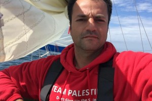 Palestinian Nabil Amra was forced to retire from the Golden Globe Race two weeks ago
