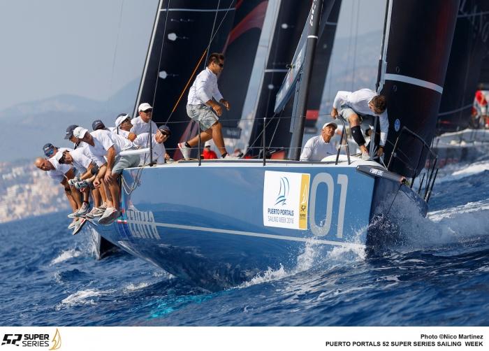 Azzurra holds on to third place at the Puerto Portals 52 Super Series