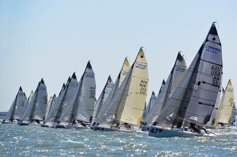 2018 Diversified Melges 24 U.S. National Championship Settles in for Great Racing
