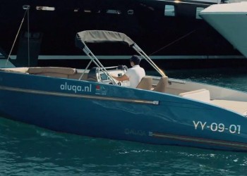 Aluqa exclusive boats at the Cannes Yachting Festival