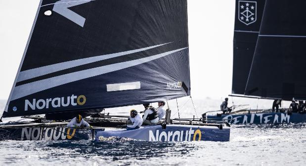 Franck Cammas' NORAUTO powered by Team France prevailed at the GC32 Villasimius Cup